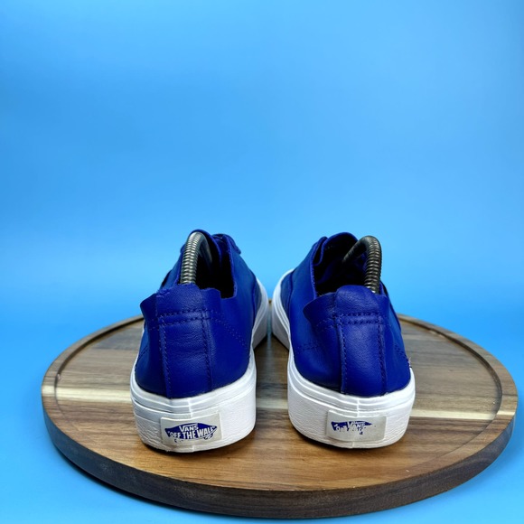 VANS DECON LITE LEATHER BLUE - Picture 5 of 7
